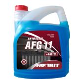 FAVORIT ANTIFREEZE AFG11 -40° 5 л. Готовый раствор охлаждающей жидкости антифриз синий