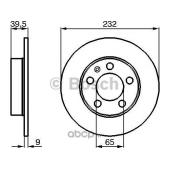 BOSCH 0986478868 Диск торм. зад. AUDI/VW/SKODA (232x9мм)