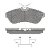 SCT SP 424 Тормозные колодки (комплект 4 шт.) SP424