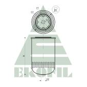 EKO-03.296 EKOFIL Топливный фильтр EKO03296