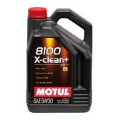 MOTUL 8100 X-CLEAN+ 5W30 5 л. Синтетическое моторное масло 5W-30