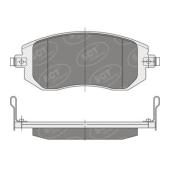 SCT SP 340 Тормозные колодки (комплект 4 шт.) SP340