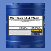 7125 MANNOL TS-25 FA-4 5W30 20 л. Синтетическое моторное масло 5W-30