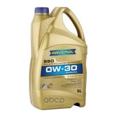 Моторное масло RAVENOL SSO SAE 0W-30 ( 5л) new