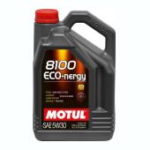 MOTUL 8100 ECO-NERGY 5W30 5 л. Синтетическое моторное масло 5W-30