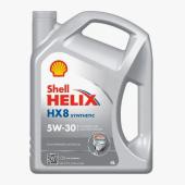 SHELL HELIX HX8 5W30 4 л. Синтетическое моторное масло 5W-30