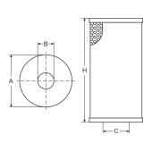 SCT SH 4796 Масляный фильтр SH4796