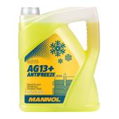 4014 MANNOL ANTIFREEZE ADVANCED AG13+ 5 л. Готовый раствор охлаждающей жидкости желтый