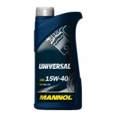7405 MANNOL UNIVERSAL 15W40 1 л. Минеральное моторное масло 15W-40