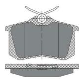 SCT SP 113 Тормозные колодки (комплект 4 шт.) SP113