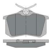 SCT SP 113 Тормозные колодки (комплект 4 шт.) SP113