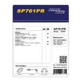 SCT SP 761 Тормозные колодки (комплект 4 шт.) SP761