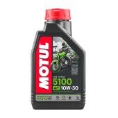 MOTUL 5100 4T 10W30 1 л. Синтетическое моторное масло 10W-30