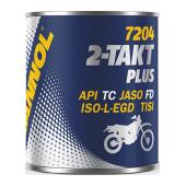 7204 MANNOL 2-ТAKT PLUS 0,1 л. (Metal) Полусинтетическое моторное масло 2T