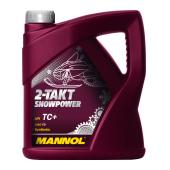 7201 MANNOL 2-TAKT SNOWPOWER 4 л. Синтетическое моторное масло для снегоходов (2T)