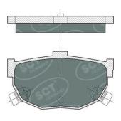 SCT SP 386 Тормозные колодки (комплект 4 шт.) SP386