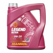 7918 MANNOL LEGEND ULTRA 0W20 4 л. Синтетическое моторное масло 0W-20