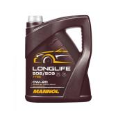 7722 MANNOL LONGLIFE 508/509 0W20 5 л. Синтетическое моторное масло 0W-20