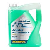 4013 MANNOL ANTIFREEZE HIGHTER AG13 5 л. Готовый раствор охлаждающей жидкости зеленый