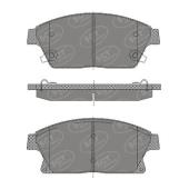 SCT SP 638 Тормозные колодки (комплект 4 шт.) SP638