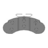 SCT SP 155 Тормозные колодки (комплект 4 шт.) SP155