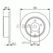 BOSCH 0986479R05 Диск тормозной задний DODGE, JEEP, CHRYSLER Caliber, Compass, Patriot, Sebring, Avenger, Stratus