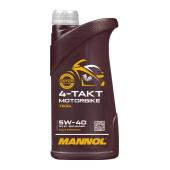7834 MANNOL 4-TAKT MOTORBIKE 5W40 1 л. Синтетическое моторное масло 5W-40