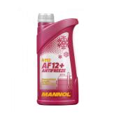 4112 MANNOL ANTIFREEZE AF12+ LONGLIFE 1 л. Концентрат антифриз красный