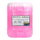 4015 MANNOL Antifreeze AF13++ 20 л. Готовый раствор охлаждающей жидкости антифриз красный 