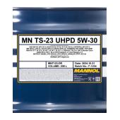 7123 MANNOL TS-23 UHPD 5W30 208 л. Синтетическое моторное масло 5W-30