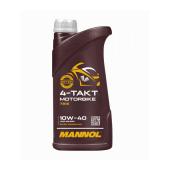 7812 MANNOL 4-TAKT MOTORBIKE 10W40 1 л. Синтетическое моторное масло для мотоциклов 10W-40