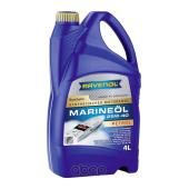 Моторное масло RAVENOL Marineoil PETROL 25W40 synthetic (4л) new