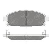 SCT SP 338 Тормозные колодки (комплект 4 шт.) SP338