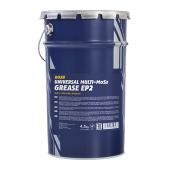 8028 MANNOL EP-2 MULTI MoS2 GREASE EP2 4,5 кг. Универсальная литиевая смазка