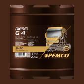 PEMCO DIESEL G-4 SHPD 15W40 20 л. Минеральное моторное масло 15W-40