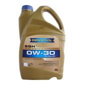 Моторное масло RAVENOL Super Synthetic Hydrocrack SSH SAE 0W-30  4 л.