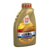 ЛУКОЙЛ ЛЮКС ТУРБO ДИЗЕЛЬ 10W-40 CF Lukoil масло моторное полусинтетическое 10W40 1 л.
