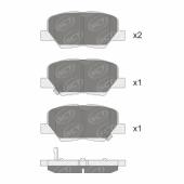 SCT SP 724 Тормозные колодки (комплект 4 шт.) SP724