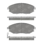 SCT SP 669 Тормозные колодки (комплект 4 шт.) SP669