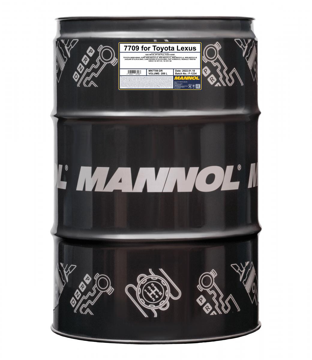 7709 MANNOL FOR TOYOTA LEXUS 5W30 208 л. Синтетическое моторное масло 5W-30
