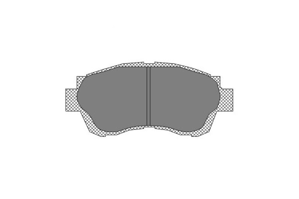 SCT SP 209 Тормозные колодки (комплект 4 шт.) SP209