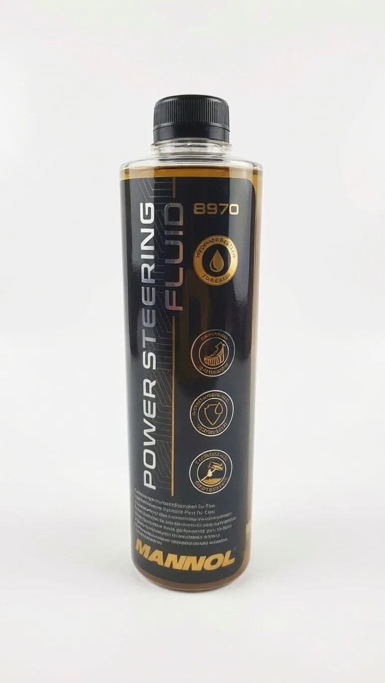 8970 MANNOL POWER STEERING FLUID 0,45 л. Синтетическая гидравлическая жидкость