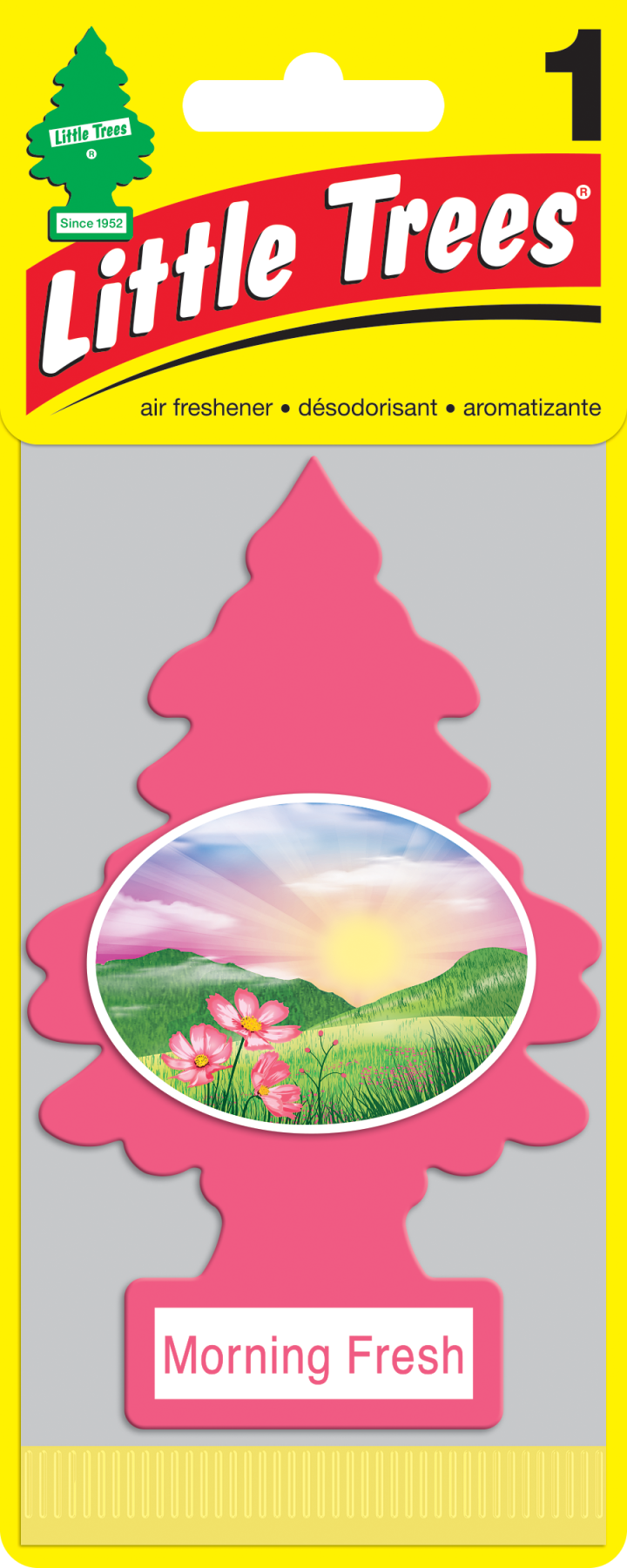 LITTLE TREES Ароматизатор Ёлочка "Утренняя свежесть" (Morning Fresh)
