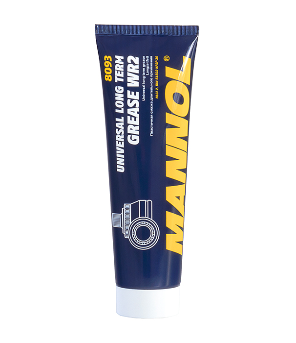 8093 / 8026 MANNOL WR-2 MARINE LONG TERM GREASE 230 гр. Пластичная водостойкая смазка