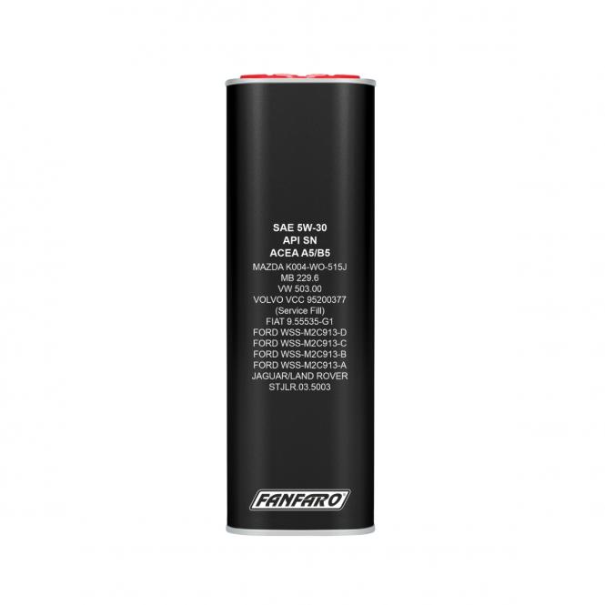 6718 FANFARO ULTRA FOR MAZDA 5W30 (metal) 1 л. Синтетическое моторное масло 5W-30