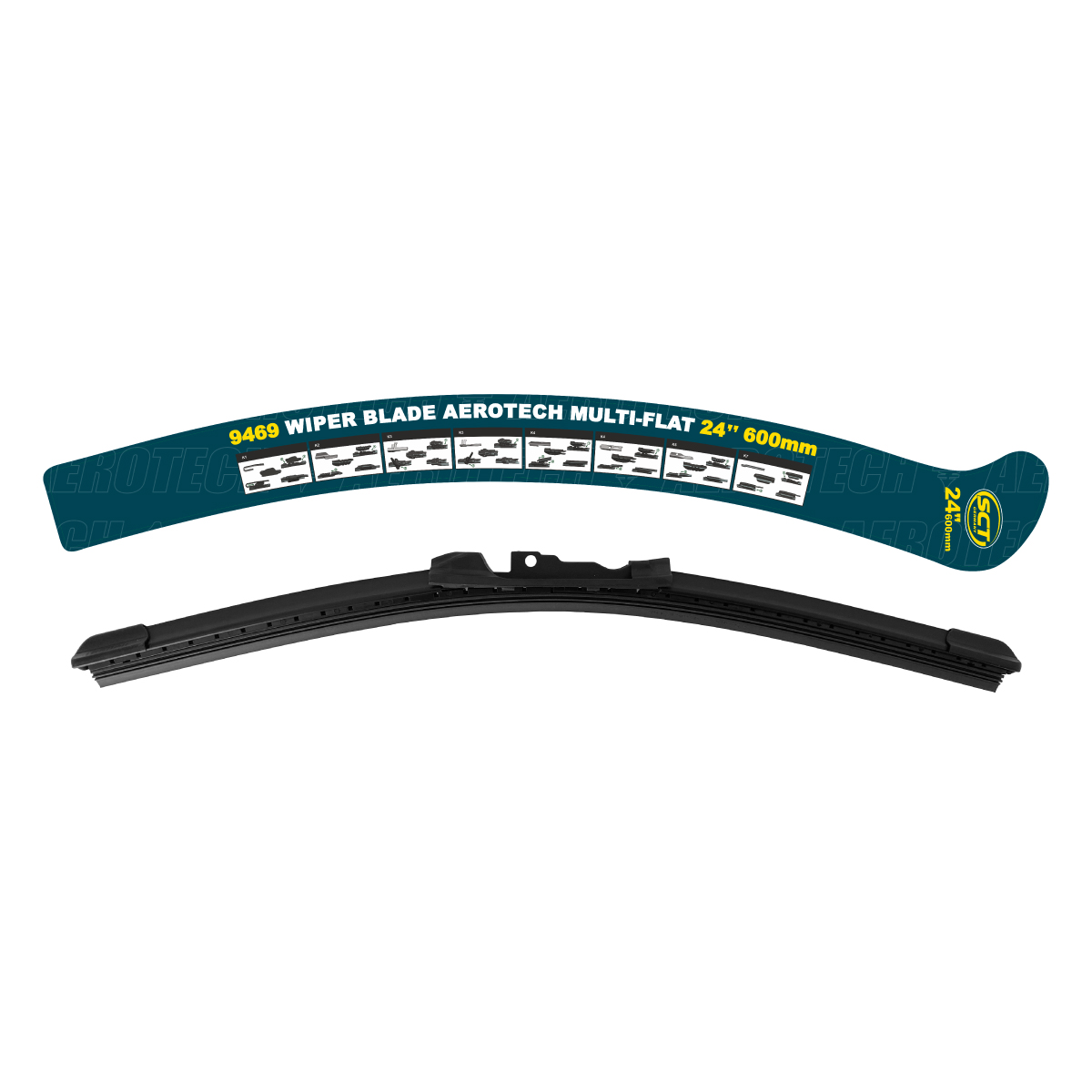 9469 SCT AEROTECH MULTI-FLAT 24" 600 mm. Щетка стеклоочистителя