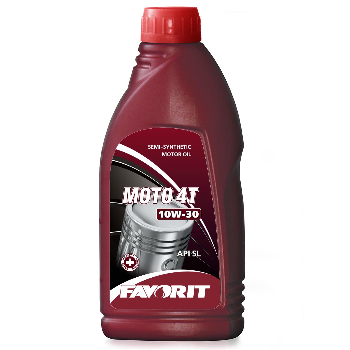 FAVORIT MOTO 4T 10W30 1 л. Полусинтетическое моторное масло 10W-30