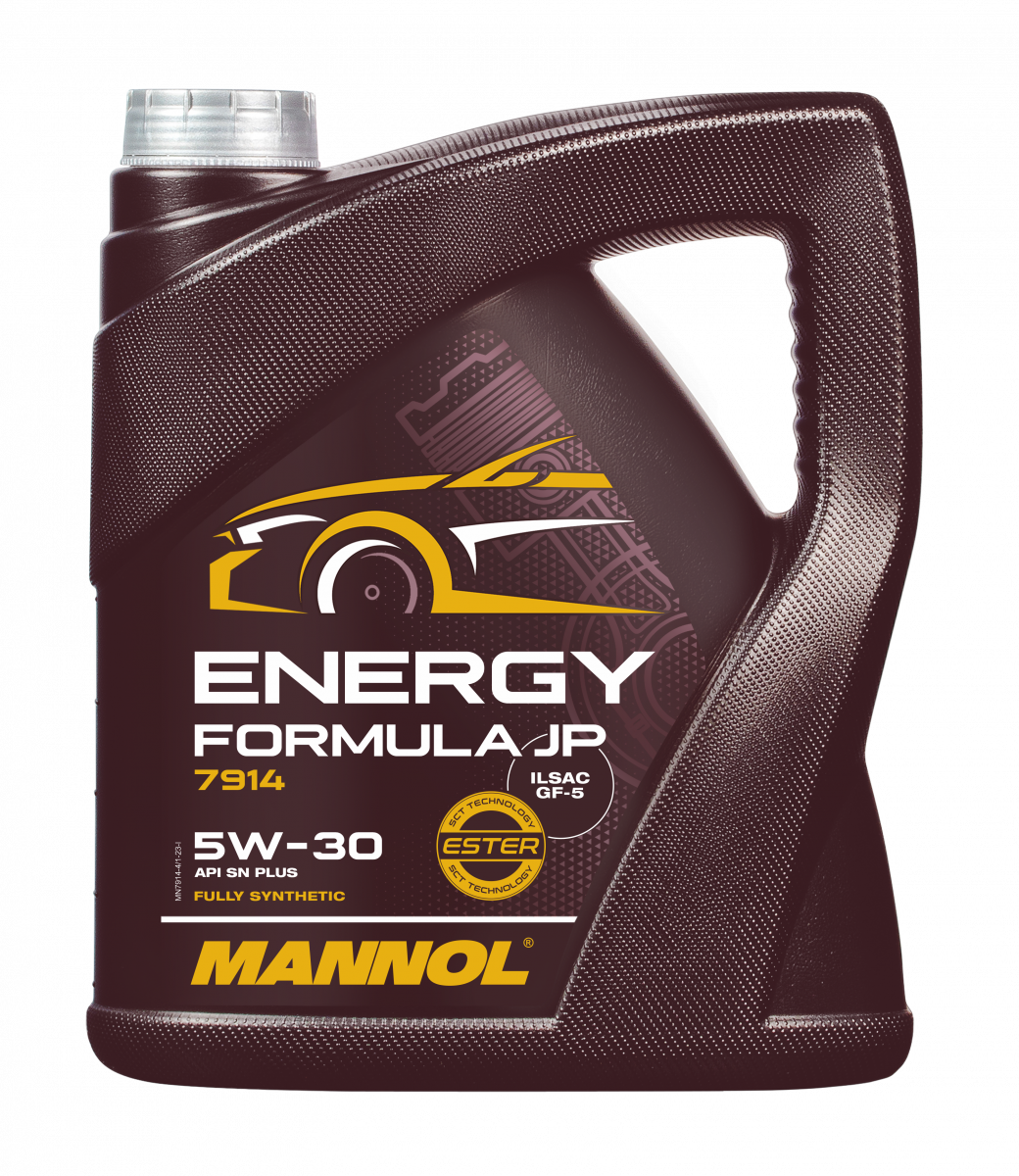 7914 MANNOL ENERGY FORMULA JP 5W30 4 л. Синтетическое моторное масло 5W-30