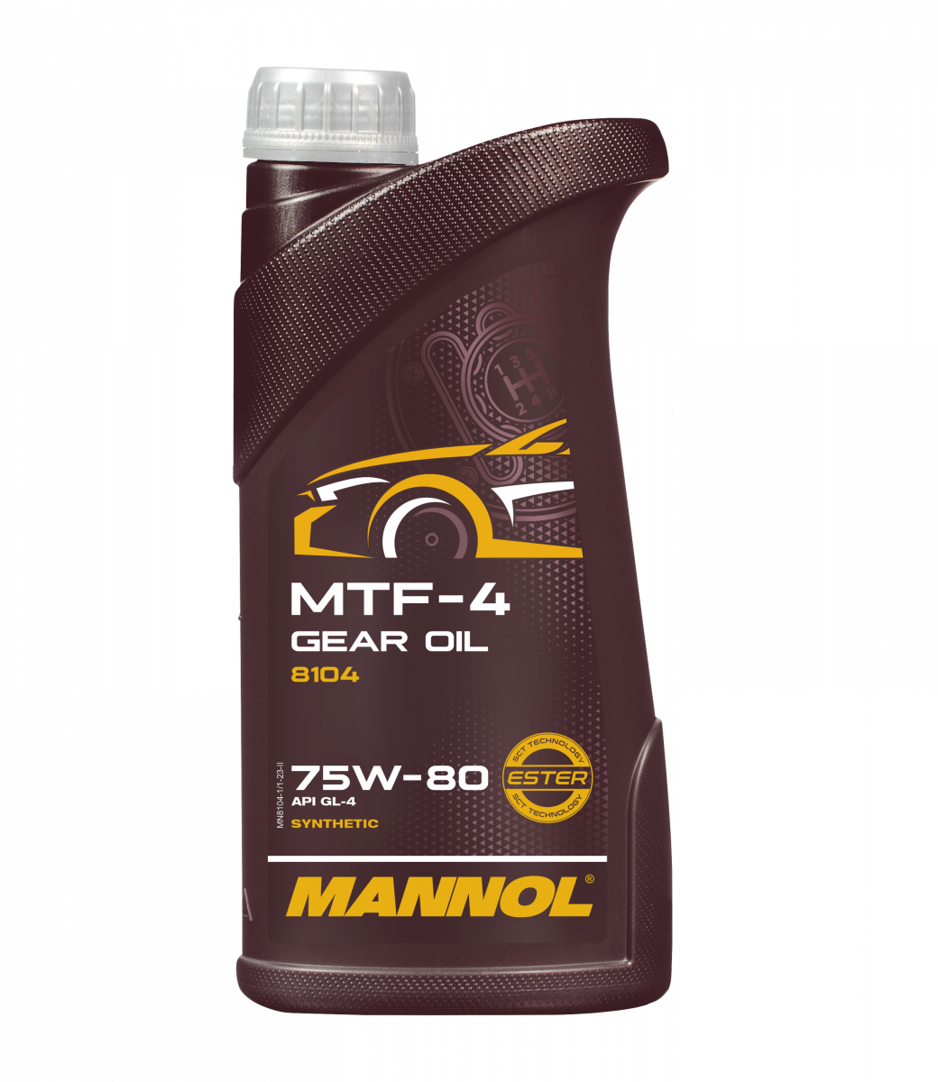 8104 MANNOL MTF-4 GETRIEBEOEL 75W80 1 л. Синтетическое трансмиссионное масло 75W-80
