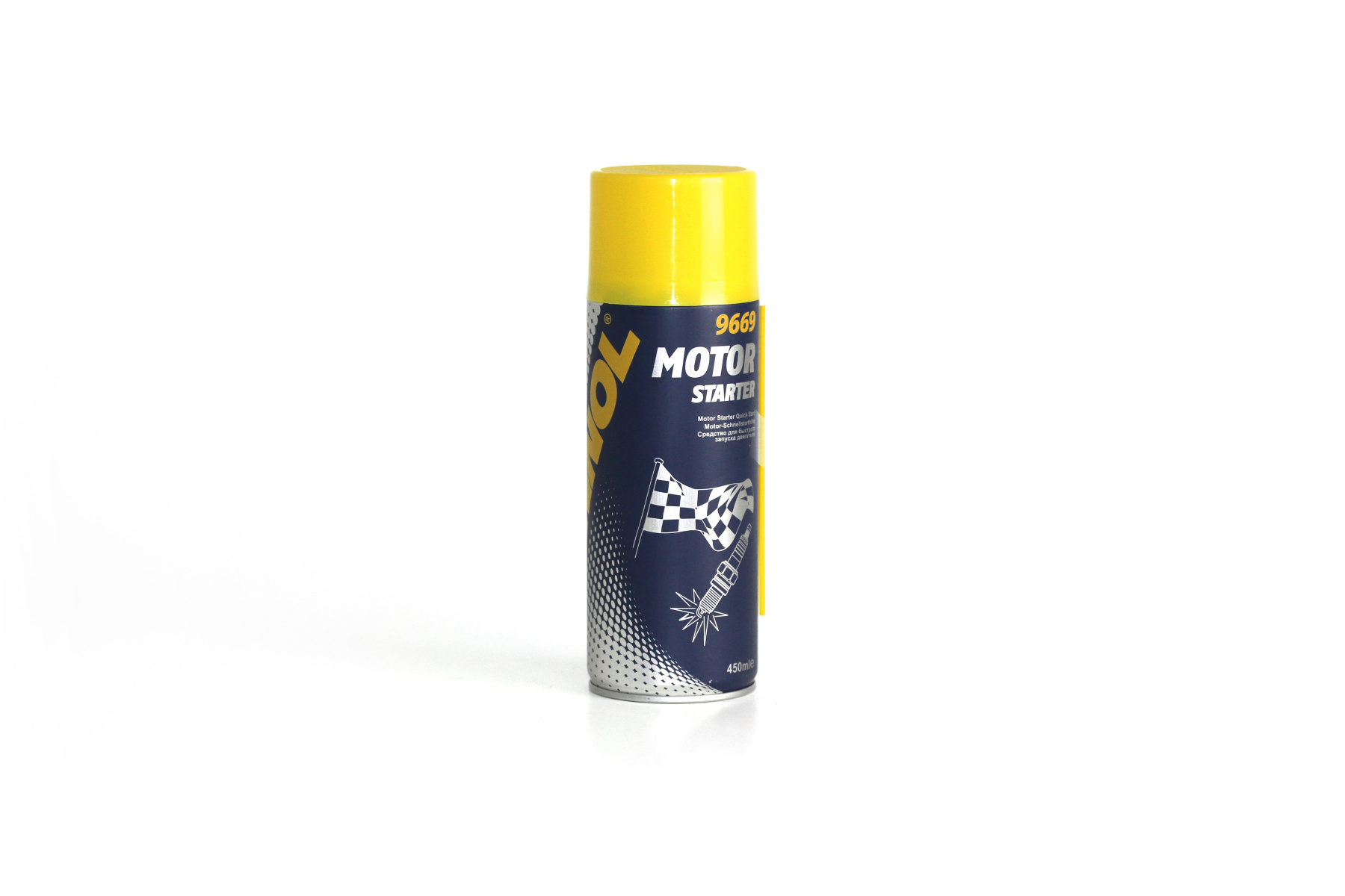 9669 MANNOL MOTOR STARTER 450 мл. Средство для быстрого запуска двигателя